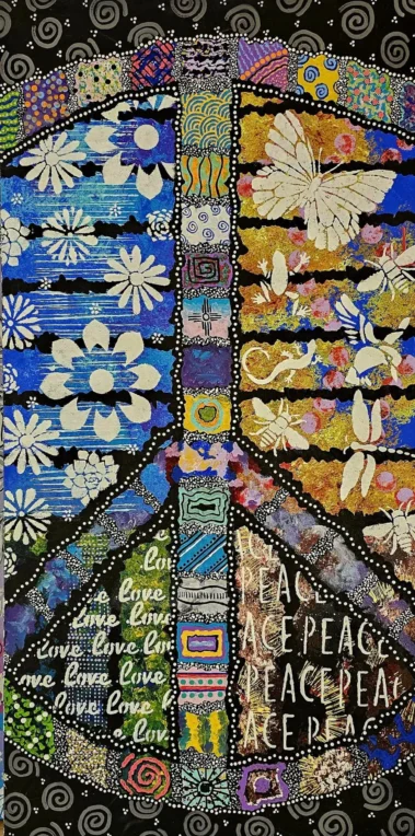 Mandala Art by Artist Allen Davis, Inspirational Art, Colorado Artist