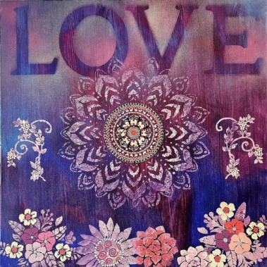 Mandala Art by Artist Allen Davis, Inspirational Art, Colorado Artist