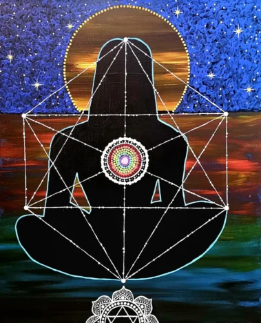 Mandala Art by Artist Allen Davis, Inspirational Art, Colorado Artist