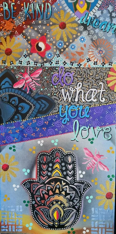 Mandala Art by Artist Allen Davis, Inspirational Art, Colorado Artist