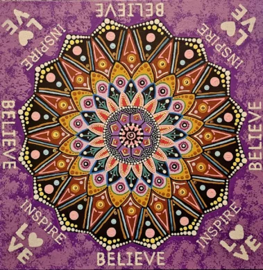 Mandala Art by Artist Allen Davis, Colorado Artist