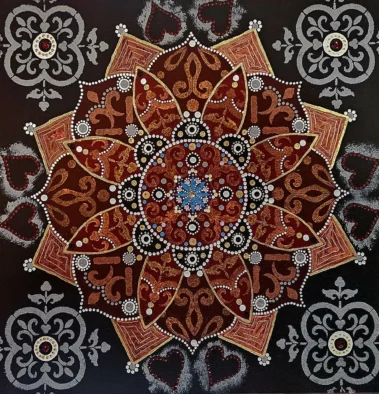 Mandala Art by Artist Allen Davis, Colorado Artist