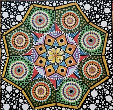 Mandala Art by Artist Allen Davis, Colorado Artist