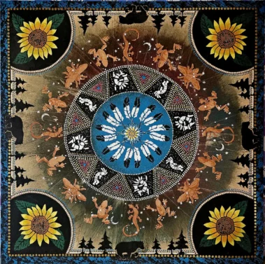 Mandala Art by Artist Allen Davis, Colorado Artist