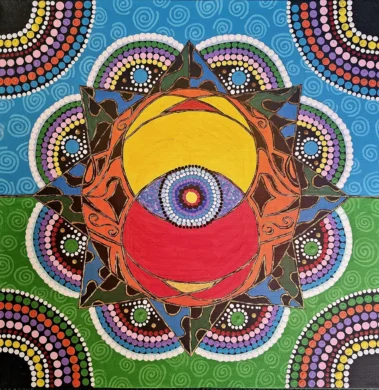 Mandala Art by Artist Allen Davis, Colorado Artist