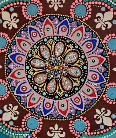 Mandala Art by Artist Allen Davis, Colorado Artist