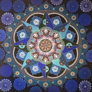 Mandala Art by Artist Allen Davis, Colorado Artist