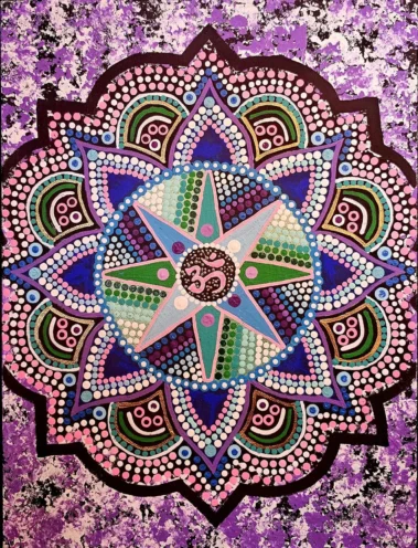 Mandala Art by Artist Allen Davis, Colorado Artist