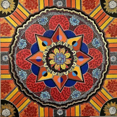 Mandala Art by Artist Allen Davis, Colorado Artist