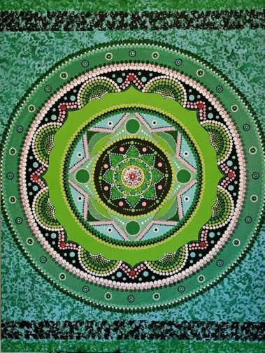 Mandala Art by Artist Allen Davis, Colorado Artist