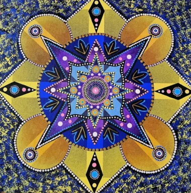 Mandala Art by Artist Allen Davis, Colorado Artist
