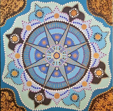 Mandala Art by Artist Allen Davis, Colorado Artist
