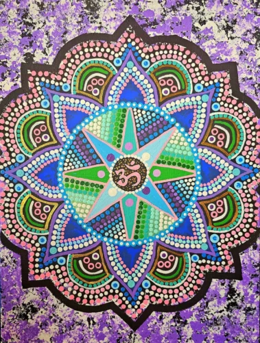 Mandala Art by Artist Allen Davis, Colorado Artist