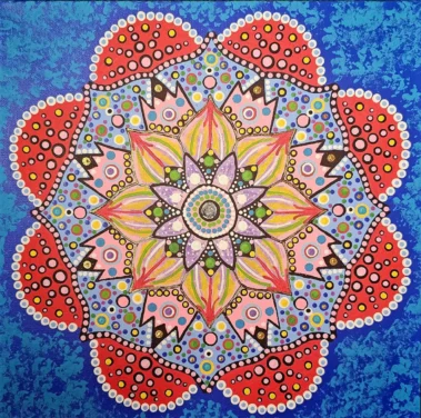 Mandala Art by Artist Allen Davis, Colorado Artist