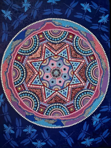 Mandala Art by Artist Allen Davis, Colorado Artist