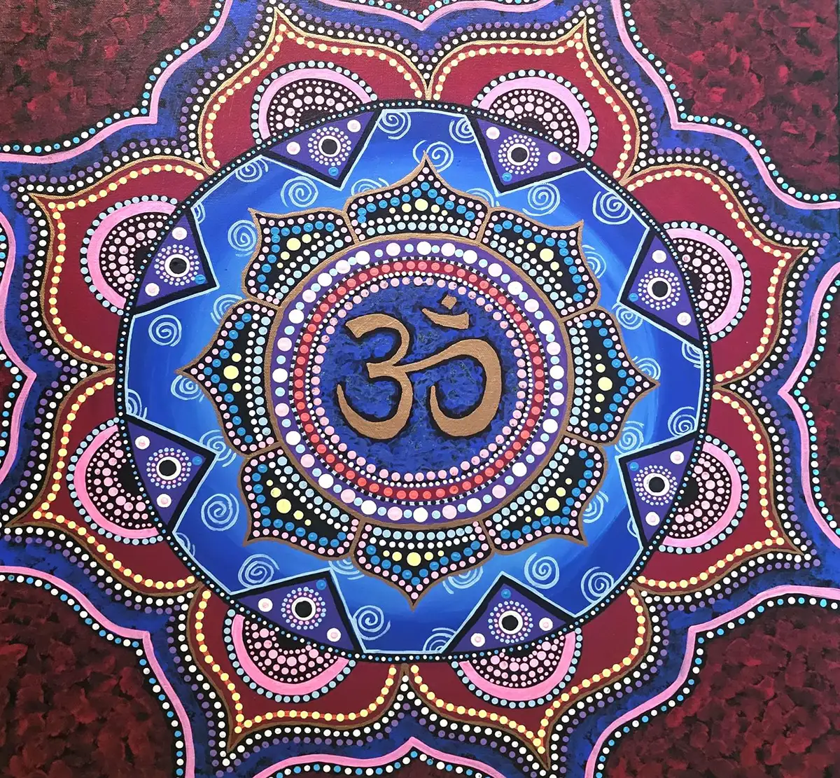 Mandala Art by Artist Allen Davis, Colorado Artist