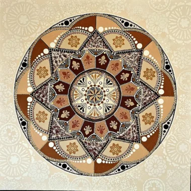 Mandala Art by Artist Allen Davis, Colorado Artist
